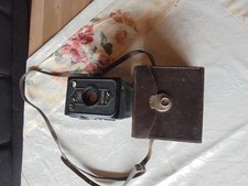 Kamera Zeiss Ikon Box Tengor Goerz Frontar D.R.P. mit Tasche