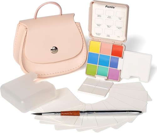 Wasserfarben set reise - wasserfarben-set, reise-mal-kit