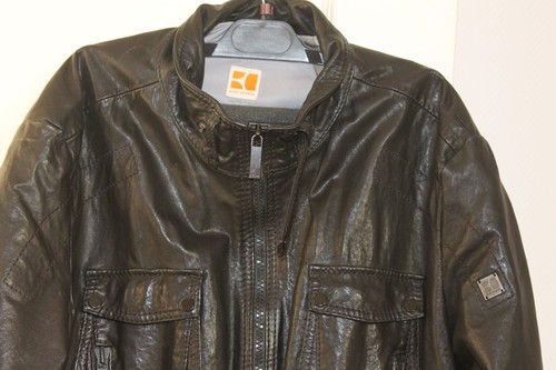 Hugo boss lederjacke - hugo,