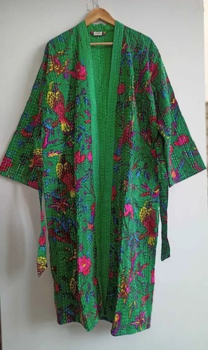 Indischer vogel kantha quilt - kantha,