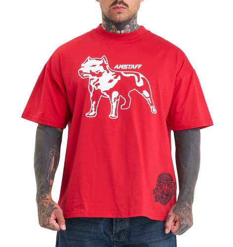 Amstaff gattos shirt rot - gattos, t-shirt