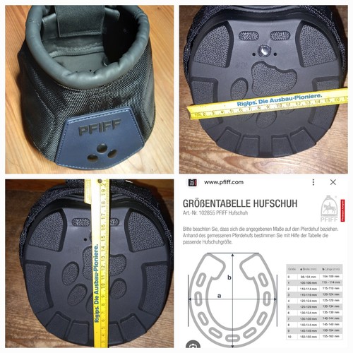 Pfiff hufschuh 10 - gr., weich