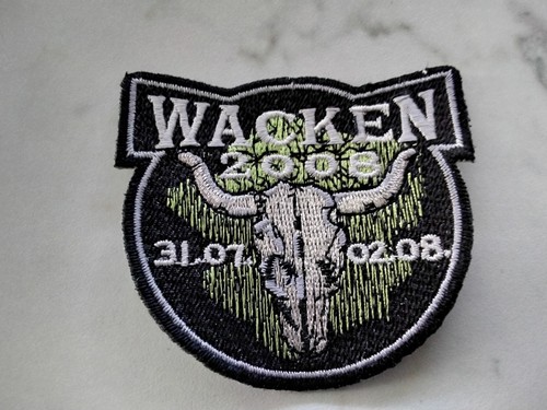 Wacken patch original 2008 - wacken, patch original