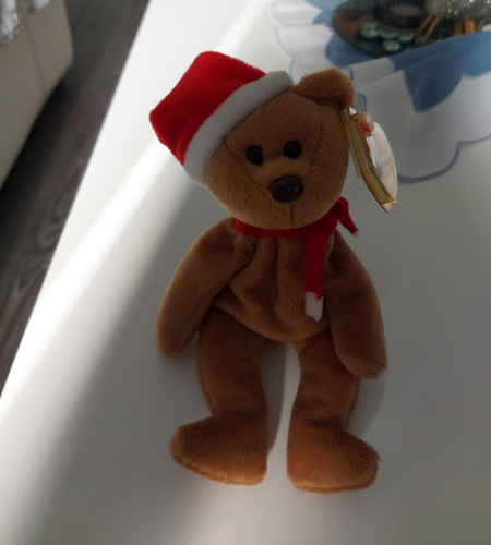 Beanie baby teddy - baby, teddy/bär