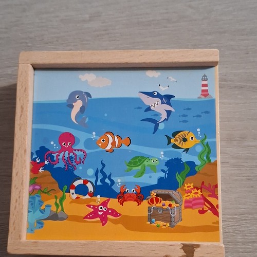 Holz setzpuzzle meerestiere - holz-setzpuzzle,
