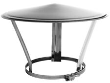 Kaminabdeckung Edelstahl 160-250mm stufenlos einstellbar Universalhaube Kaminhut