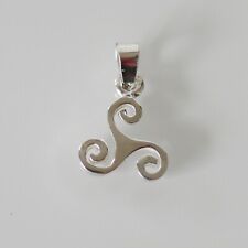 Ketten-Anhänger 'Triskele' - klein - Silber 925 - Amulett - keltisch