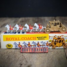 Zebra Toys, Benbros Miniaturmodell Royal Coronation Pferd & Kutsche