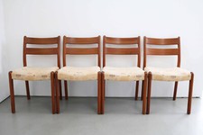 4 EMC Møbler Teak Chairs Stühle 60s dansih modern