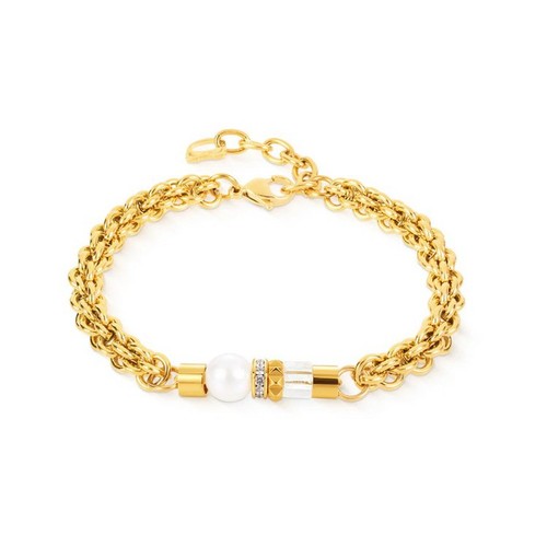 Armband edelstahl gold - -,