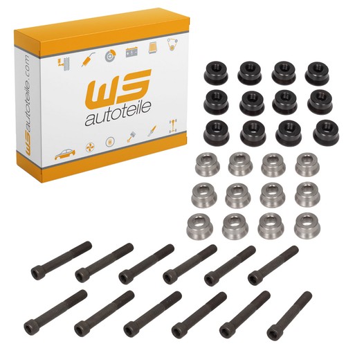 24x schraube buchse mutter - schraube, +