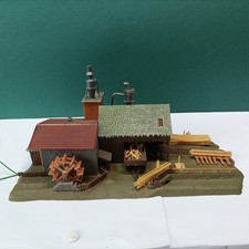 Faller N 2251 Sägewerk mit elektr. angetriebenem Wasserrad, fertig gebaut
