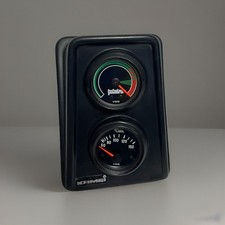 Kamei Zusatzinstrumente Halter mit VDO Öltemperatur Gas Control Oldtimer NOS rar
