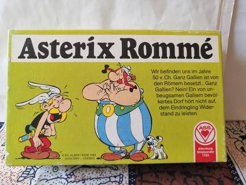Asterix rommé canasta - asterix,