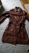 Lederjacke Gr. 38 cognac Marke