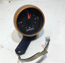 Smart 450 Cabrio Uhr Analoguhr Cockpituhr analog Orange Blau 21112407f5a3