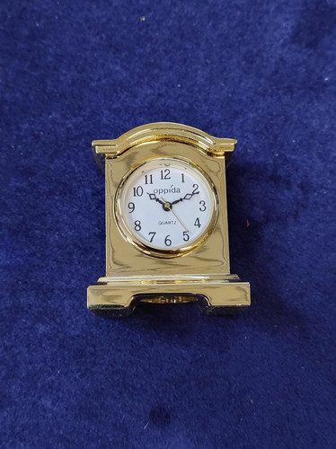 Miniatur uhr kaminuhr messing - kaminuhr,