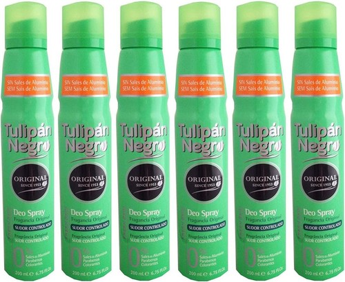 Original tulipan black deo - black,