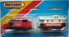 Matchbox Two Pack TP-104 No.43 Lok + No.44 Waggon in OVP England - super selten