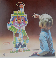 Alter Garten Clown Figur Wurf