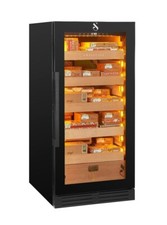 1800 Zigarren Humidor Swisscave CLB-360, Edler Zigarren-Klimaschrank, 127 cm