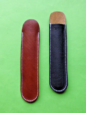 2 Stifte Etui aus Leder  16 x