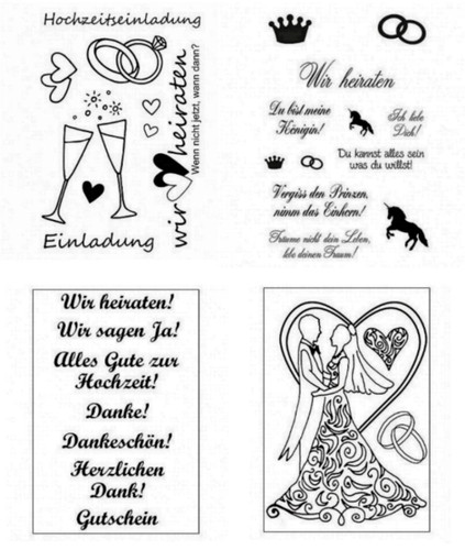 Stempel hochzeit heirat - hochzeit,
