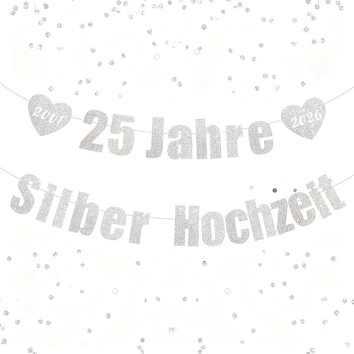 Silber hochzeit deko - hochzeit, deko,