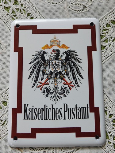 Historisches emaileschild - historisches,