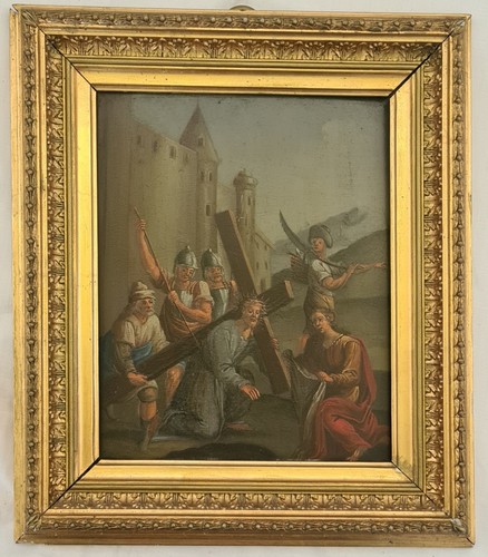 Biedermeier ölgemälde - biedermeier,