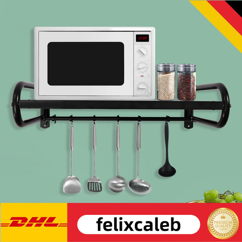 Küchenregal mikrowellenhalter - küchenregal,