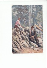 AK 30644, Postkarte, a Loch Lomond Boatman, Schottland, 1906