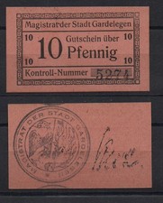 [31280] - NOTGELD GARDELEGEN