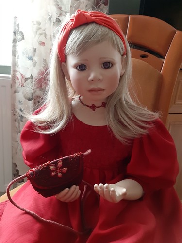 Künstlerpuppe fern christine - künstlerpuppe,