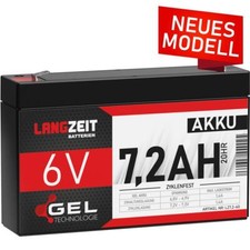 Akku 2ah batterie blei - 6v,