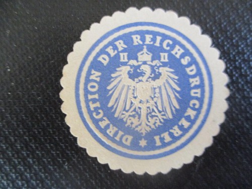 Siegelmarke direktion - siegelmarke,