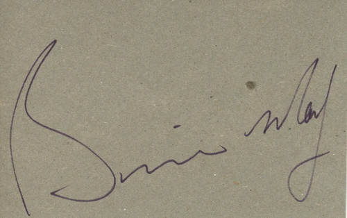 Brian may autograph 1974 - autograph,