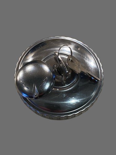 Tankdeckel 60mm verchromt - , mit