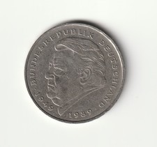 Zwei Deutsche Mark 1990 F 
