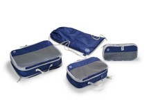 VW Gepäcktaschen Set Blau