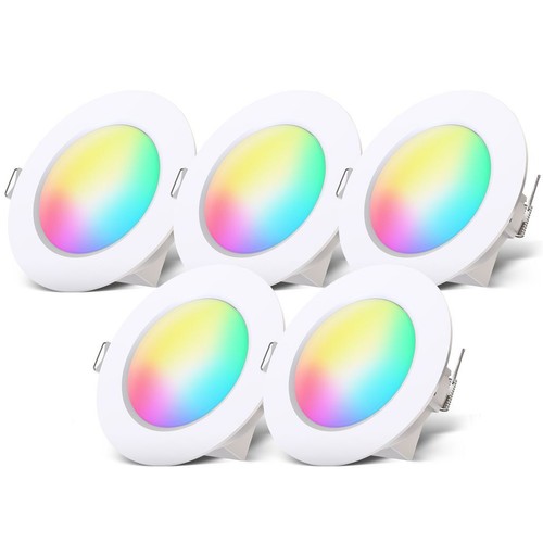 Led rgbw einbauspots - led,