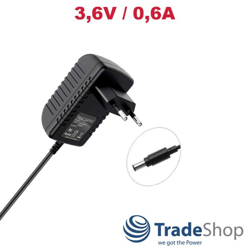 Netzteil ladegerät 0 6a - 3,6v, 0,6a