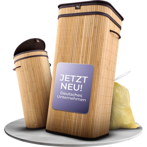 Müllsackständer bambus - müllsackständer, –