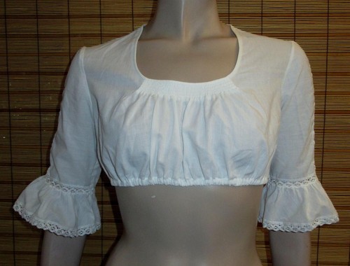 Weisse dirndlbluse - weisse,