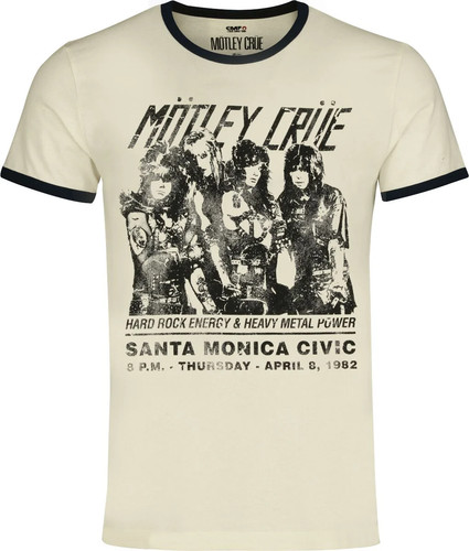 Mötley crüe ringershirt - mötley,