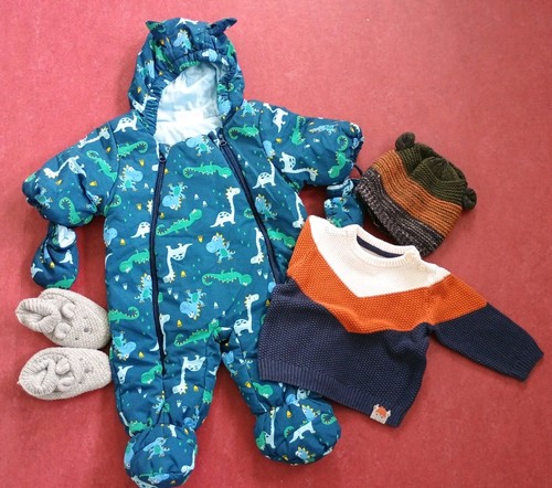 Baby schneeanzug 68 blau - 68,