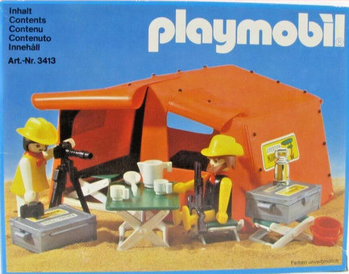 Playmobil set 3413 zelt - set,
