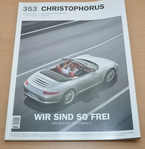 Porsche christophorus 353 - christophorus,