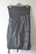 Schwarzer Annette Görtz Rock  Gr. 44  Polyester/Wolle/Seide Boulef. elast. Bund