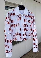 Max&Co Damenbluse, Serie Bla bla bla,  Original, Größe S/M, Kurze Länge